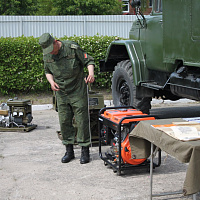 Сбор инженерно-технического состава войск связи Вооруженных Сил