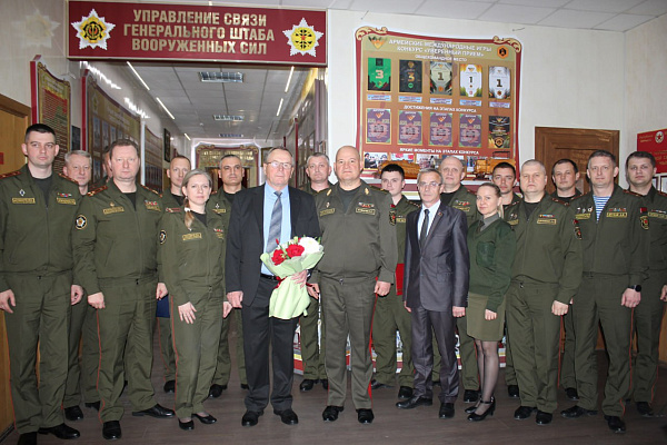 Чествование полковника в отставке Геннадия Болбаса