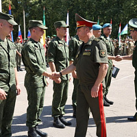 Прошла торжественная церемония закрытия конкурса военных связистов «Уверенный прием»