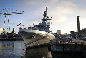 ВМС Великобритании приняли последний патрульный корабль класса «Ривер-2»