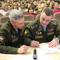 Суворовцы Минского СВУ встречают Новый год