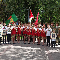 Праздничный концерт в Минске с участием военнослужащих