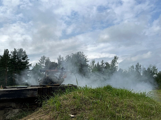 Занятия с военнослужащими 19 омбр
