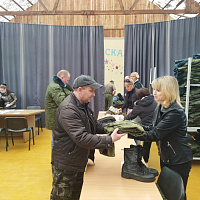 На Вилейщине проводится плановый учебный сбор с военнообязанными территориальных войск