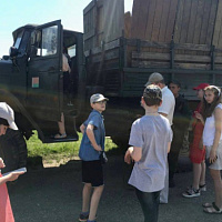 В гостях у гвардейцев