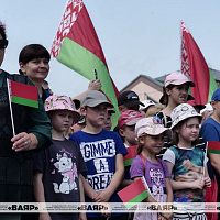 Акция «Марш Победы» в Славгороде