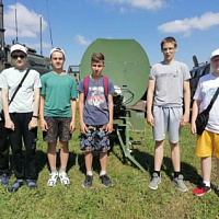 В 74-м отдельном полку связи прошло закрытие военно-патриотического лагеря