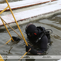 Cбор водолазных подразделений инженерных войск 