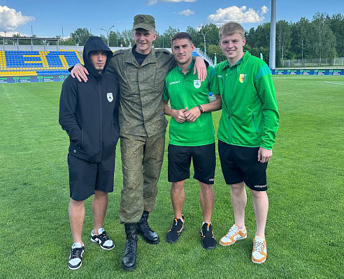 Нападающий ФК «Неман» пополнил ряды Вооруженных Сил