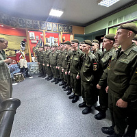 Военнослужащие 72 ОУЦ посетили Борисовский объединённый музей