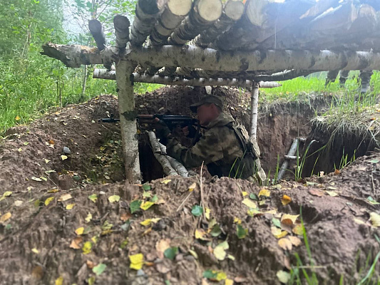 Занятия по боевой подготовке с разведчиками