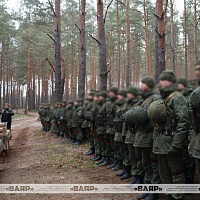 Представители администрации Гродненской области посетили участок Государственной границы Республики Беларусь, где белорусские военные выполняют задачи