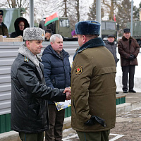 Торжественные мероприятия в 8-й радиотехнической бригаде  