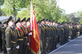 Торжественный митинг, посвященный дню образования Военной академии