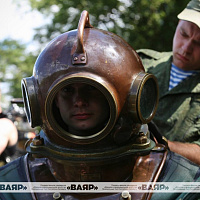 Сбор водолазных подразделений инженерных войск