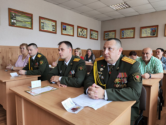 Военный комиссариат Смолевичского района и города Жодино отметил 96-ю годовщину со дня образования