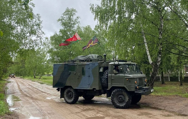 Марш в назначенный район