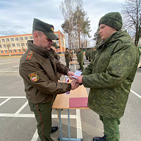 Выпуск специалистов в 59 шпс 72 ОУЦ