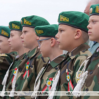 Открытие республиканского финала военно-патриотической игры «Зарничка»