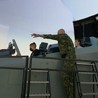 В гостях у авиаторов