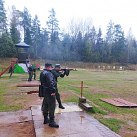 Военнослужащие территориальных войск Минского района выполнили учебные стрельбы из стрелкового оружия
