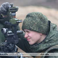 Под Гродно проходит полевой выход с артиллерийскими подразделениями