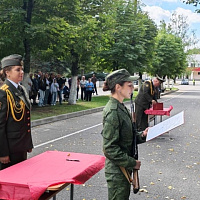 В 72 ОУЦ приведены к Военной присяге более 70 контрактников