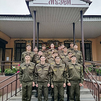 Военнослужащие 72 ОУЦ посетили Борисовский объединенный музей