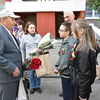В Бресте поздравили ветеранов с наступающим Днём Победы