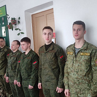 Курсанты военно-медицинского института приняли участие в сдаче крови