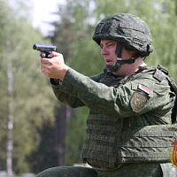 Состязания среди специалистов военной автомобильной инспекции военных комендатур