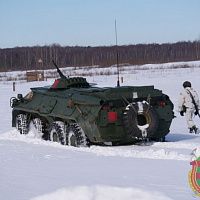 Завершилось двустороннее ротное тактическое учение парашютно-десантных рот 103 овдбр