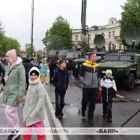 Торжественные мероприятия, посвящённые Дню Победы, в Гродненском гарнизоне