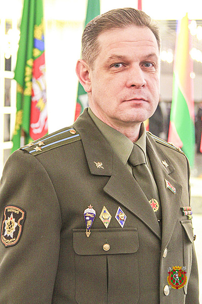 Полковник Руслан Шкодин, военный комиссар Витебской области