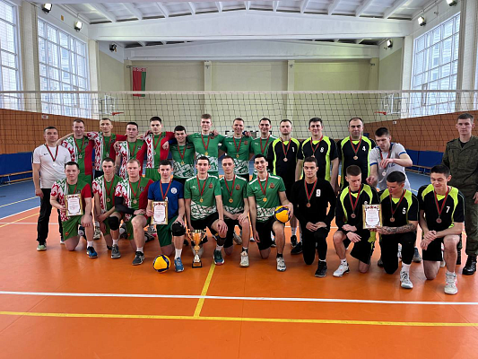 Завершился чемпионат воинских частей центрального подчинения по волейболу