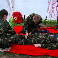 Областной этап республиканской спортивно-патриотической игры «Зарница»