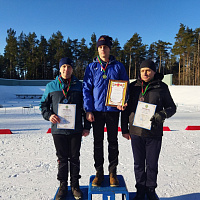 Военкоматы Минщины определили лучших в лыжных гонках