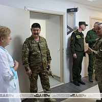 В Беларусь прибыла военная делегация из Казахстана