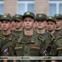 Продолжаются тренировки пеших колонн к военному параду