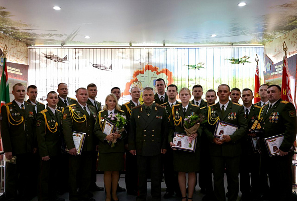 Присвоены очередные воинские звания