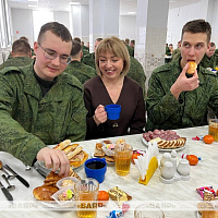 В 60-м отдельном полку связи прошла республиканская акция «Мамины пироги»