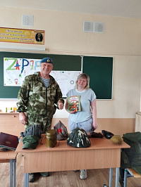 Представители военного комиссариата Гомельской области провели профориентационное мероприятие в школе
