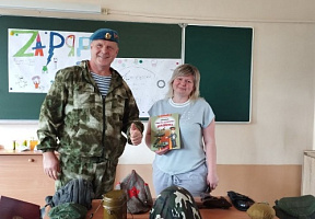 Представители военного комиссариата Гомельской области провели профориентационное мероприятие в школе