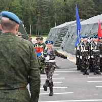 Торжественная церемония закрытия республиканского этапа военно-патриотической игры «Зарничка»