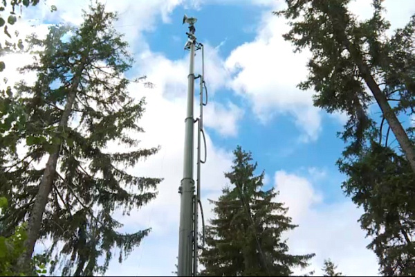 С личным составом 56-го отдельного полка связи проходят занятия по тактико-специальной подготовке