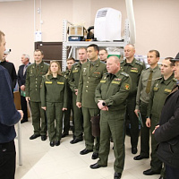 Представители Военной академии Республики Беларусь посетили ОАО «АЛЕВКУРП»