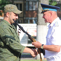 В рамках мобилизационного учения военнообязанные присягнули на верность Республике Беларусь