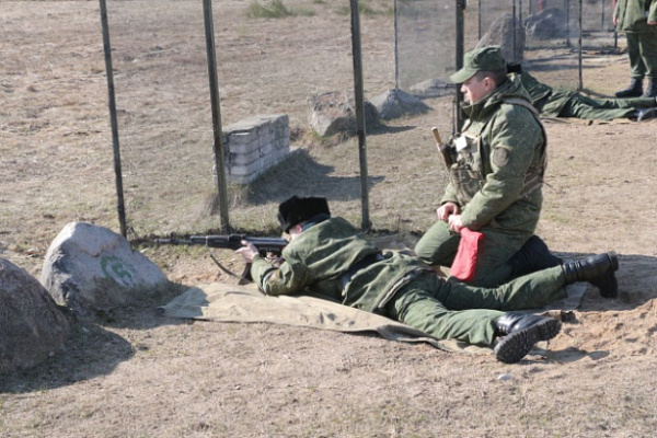 Суворовцы побывали на полигоне Чепелево