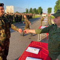 Ритуал перехода на очередной период службы