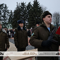 Новобранцы в составе ССО приняли присягу в Бобруйске